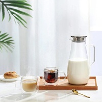 Meilleures ventes - Tasse à double paroi en verre borosilicate transparent de haute qualité avec poignée - 130 ml, 250 ml, 300 ml