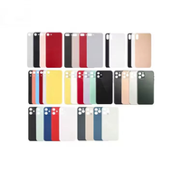 Pièce de rechange originale pour téléphone portable, coque arrière personnalisée pour iPhone 14 Plus Pro Max 13 15 Pro Max, remplacement de la vitre arrière