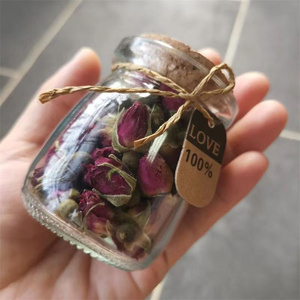 3.4oz Vòng Kính ủng hộ lọ với nút chai nắp cho Tiệc Cưới Quà Tặng kẹo <span class=keywords><strong>mini</strong></span> sữa chua Jar bánh container trang trí chai - Product Image 6