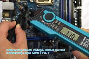 ALLOSUN EM3215 Pen Probe Style Digital Multimeter <strong>DC</strong> AC Voltage Current Tester Diode Continuity Logic Voltage Tester - Product Image 6