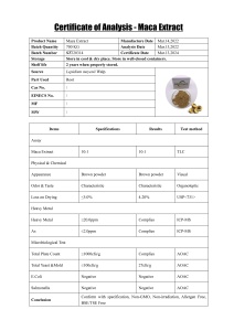 Polvo de extracto de raíz de maca de grado alimenticio de Venta caliente tipo de extracto de hierbas empaquetado en tambor - Product Image 2