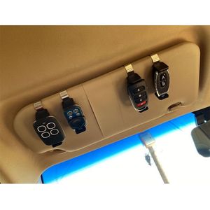 Car Roof Key Hook Remote <b>Control</b> Clip Portable Storage Device For Car Interior No Installation Required - Product Image 3
