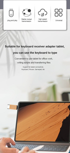 Chỉ cần liên kết qtg Adapter làm nổi bật <span class=keywords><strong>USB</strong></span> Loại C nữ kết nối với <span class=keywords><strong>USB</strong></span> 3.0 Loại một nam phí đồng bộ dữ liệu Adapter sản phẩm trong kho - Product Image 3