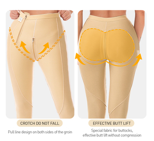 Faja moldeadora para adelgazar el vientre, potenciador de cadera, Control del vientre, con cremallera en la entrepierna - Product Image 6