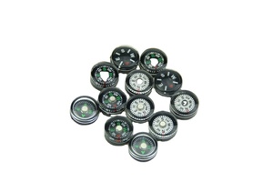 Nuovo Pulsante Nero Mini 20 millimetri Piccolo Bussole Commercio All'ingrosso Mini Di Sopravvivenza Bussola Verde - Product Image 2