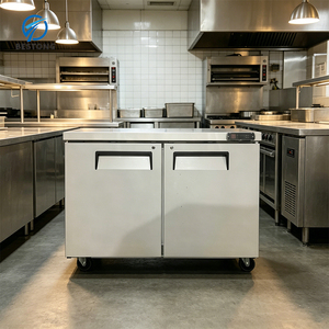 Réfrigérateur <span class=keywords><strong>silencieux</strong></span> sous comptoir, porte réversible, revêtement anti-traces de doigts, pour hôtel, bureau, conservation des aliments au frais - Product Image 4