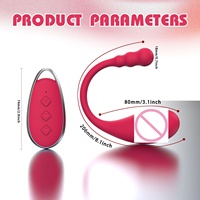 Erwachsenen-Sexspielzeug Klitoris-Nippel-Orgasmus-Gerät In-Vaginal Out-Vaginal Fernbedienung 12-Frequenz Vibration für Frauen Männer Sextoys