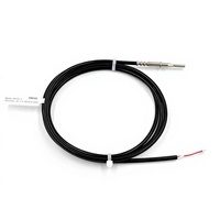 Sonde de capteur RTD sanitaire industrielle PROG-SR101-3, sortie 4 à 20 mA, connecteur électrique M12 4 broches 8 broches