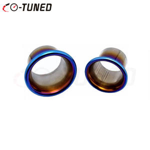 Compresseur d'air froid en acier inoxydable, universel, couleur bleu, entrée de vitesse, Kit de klaxon, entonnoir 3 ", 3.5" - Product Image 5