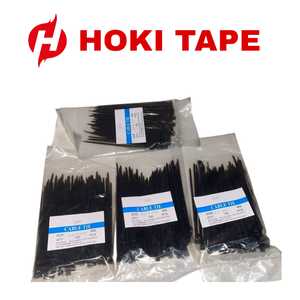 Attaches de câble 168 taille 25mm x 100mm couleur noir faisceaux de fixation de câbles tuyaux ou composants dans les usines et les entrepôts - Product Image 4