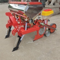 Semoir à maïs manuel 2 rangs SX 2BYF-2, mini-épandeur d'engrais pour maïs, monté sur tracteur 3 points, puissance 35-60 CV, neuf ou occasion