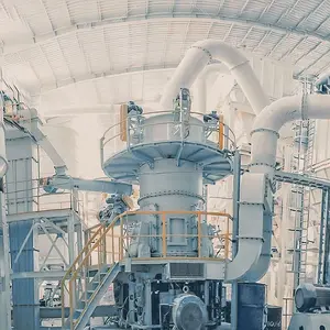 High Pressure Cement Used Clinker Lime Gypsum Barite Vertical Roller Mill