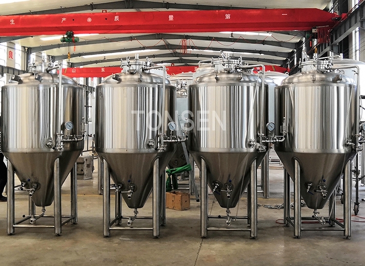 Cuve de fermentation de bière 400L 500L 4HL conique cuve de fermentation pour équipement de microbrasserie