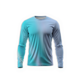 เสื้อเชิ้ตแขนยาวผู้ชายผ้าโพลีเอสเตอร์ผสมสแปนเด็กซ์ ระบายอากาศ ป้องกันรังสียูวี UPF50+ ป้องกันแสงแดด - Product Image 1