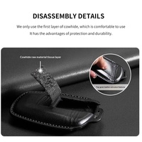 Funda Protectora de Cuero para Llave Inteligente de Coche para Chery JETOUR DASNG iDM Jetour T2 Traveler 2023 2024 Dashing X-1 Plus DTC 2022 2024