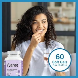 Capsules de suppléments de haute qualité EPA Omega-3 et Vitamine E en gélules molles, pour stimuler l'immunité et lutter contre l'inflammation - Product Image 5