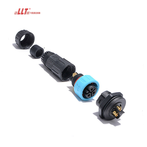 Llt M19 600V 20A 3P truyền dẫn không thấm nước Bảng điều chỉnh kết nối cáp dây kết nối hệ thống dây điện Adpater IP67 IP68 - Product Image 2