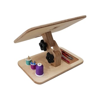 Mesa de Costura de Madera Maciza Echo, Color Natural, Plegable, Estilo Moderno Minimalista para Dormitorio, Sala de Estar u Oficina - Product Image 5