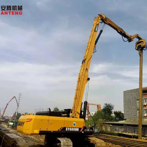 Martello Vibrante Idraulico Robusto ANTENG V300 con Motore e Ingranaggi per Attacco Escavatore 2800 RPM, Usato in Impianti Solari e Settore Marino - Product Image 3