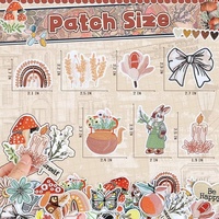 Patchs en tissu brodé de haute qualité, écologiques, de forme irrégulière, pour vêtements, sacs, articles en cuir