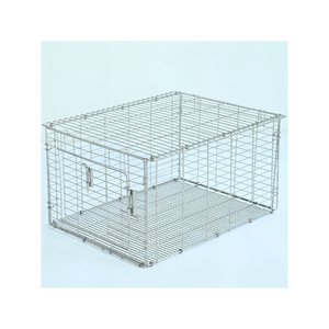 Rastrelliere per Gabbie di Conigli da Laboratorio in Acciaio Inossidabile ADZIA |   Gabbie per Allevamento e Animali Domestici Conigli |   Fornitura del Produttore 50*40*27cm - Product Image 4