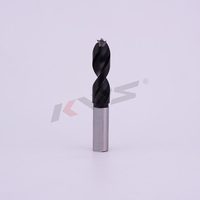 Foret en carbure de tungstène CNC KWS pour outils et accessoires de travail du bois 9x70mm