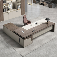 Bureau LBZ-08-11 Table du PDG Mobilier de bureau pour le patron Table du patron Bureau de direction Bureau du PDG Table du patron de luxe Bureau du directeur
