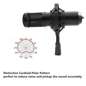 Micrófono con cable condensador USB para estudio profesional actualizado BM 900 para ordenador portátil volumen ajustable Reverb Mikrofon - Product Image 2