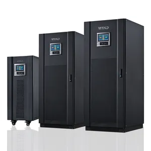 Ups Lage Frequentie 3 Fase On Line 40kva Industriële Ups 40kva Ononderbroken Stroombron Met 6 Uur Back-Up Externe Batterij