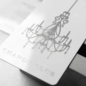 Venda por atacado de cartões de visita de ouro preto personalizados em ouro rosa Rfid em branco com logotipo Nfc Chip China