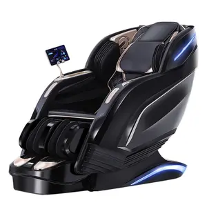 Luxury 4D Zero Gravity Shiatsu Full Body Electric Heating Kneading AI Voice Control Massage Chair
