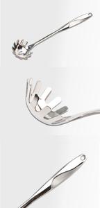 Stainless Steel Kitchen Cooking Serving Scoop <strong>Spaghetti</strong> Pasta Noodles Server <strong>Spoon</strong> - Product Image 2
