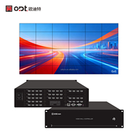 Procesador de Video Wall 8x40, Controlador de Empalme 6x6 para Pantallas LCD, Multiventana con Función Roaming para Centro de Comando y Pantallas Grandes