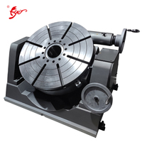 Table rotative inclinable semi-universelle Tiger CNC en fonte HT250 pour fraiseuse, vente en gros, best-seller