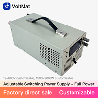 Alimentation électrique CC industrielle régulée à découpage 12V-1500W, haute stabilité et fiabilité, garantie 1 an