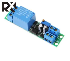 RX DC12V Delay Temporizador Interruptor Relé Módulo Delay Interruptor De Tempo Ajustável com Acoplamento De Luz