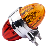 Nouveau clignotant en forme de pastèque, feu antibrouillard, phare, LED haute puissance, étanche IP65, ajustement universel, plastique, aluminium