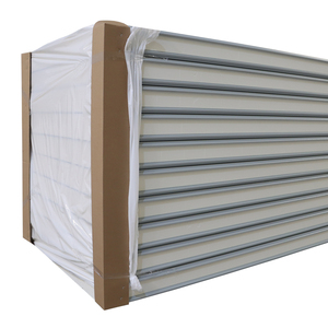 แผ่นหลังคาฉนวนกันความร้อน PIR แบบแซนวิชสมัยใหม่ หนา 50 มม. แผ่นผนังโครงสร้างเหล็กผสมอะลูมิเนียม สำหรับอาคาร โรงแรม ทนไฟ - Product Image 5