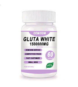 Lytam OEM Glutathion Capsules Huidverlichtende 1500000 mg Beste Halal Pure Verlichtende Poeder Capsules, Plantaardige Extracten - Product Image 1