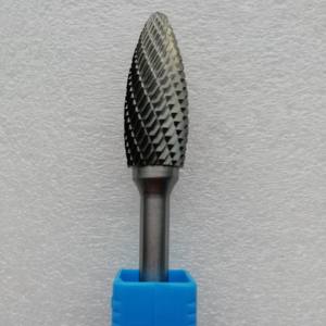 N & D <span class=keywords><strong>Type</strong></span> G Flamme Forme Carbure de Tungstène Fraises rotatives Pièces détachées pour une coupe et une mise en forme efficaces - Product Image 3