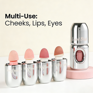 Rubor Líquido Mate al por Mayor, <span class=keywords><strong>Base</strong></span> de Rubor de Marca Privada, Maquillaje Ligero y Fácil de Difuminar, Rubor para Labios y Mejillas de Larga Duración - Product Image 3