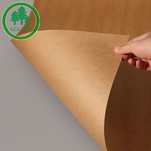 Papier kraft vierge non couché, absorbant double face, imperméable, résistant à l'huile, recyclable, résistant à l'humidité pour l'emballage alimentaire - Product Image 1
