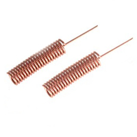Antenne de communication hélicoïdale à compression en acier inoxydable personnalisée Heli Spring 433 MHz pour automobile