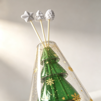 Diffuseur de parfum en verre pour sapin de Noël, DIY, écologique, décoration aromatique pour la maison, parfum longue durée