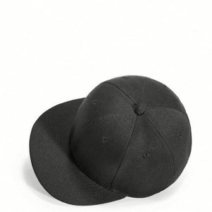 หมวกเบสบอลสีพื้น ทรงแบน สไตล์ฮิปฮอป 6 แผง แบบ Snapback - Product Image 6