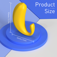 S-HANDE Bananas Ferngesteuert über die APP Tragbares Vibrationsgerät Höschen-Vibrator
