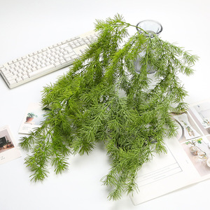 Décoration murale artificielle en aiguilles de pin, 82 cm, verte, pour plafond et accessoires de photographie - Product Image 1