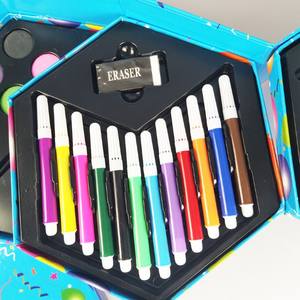 Nuovo Design 52 pezzi Set <span class=keywords><strong>di</strong></span> arte per bambini eco-friendly <span class=keywords><strong>principessa</strong></span> custodia in PVC per il <span class=keywords><strong>disegno</strong></span> e la pittura - Product Image 4