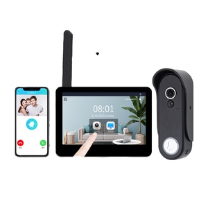 Interphone intelligent extérieur professionnel IP55, sonnette sans fil, <span class=keywords><strong>Homekit</strong></span>, caméra 1080p, caméra de porte intelligente Tuya, sonnette de porte Wifi, interphone - Product Image 1