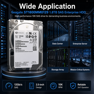 Disque dur SAS Seagate 1,8 To 10K ST1800MM0129, 2 millions d'heures MTBF, charge utile de 550 To/an, double port, fonctionnement 24/7 pour RAID, VDI, OLTP - Product Image 3
